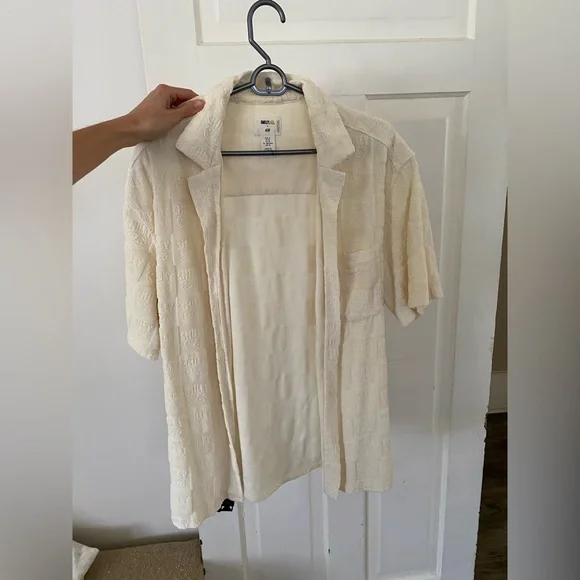 Smiley Terry Button Up - Picture 6 of 7